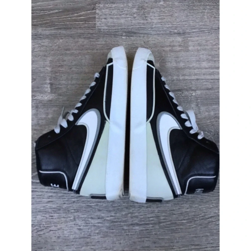 Nike Blazer Mid 77 Infinite Mens Size 7.5 US DA7233-001 Black White Leather Shoe
